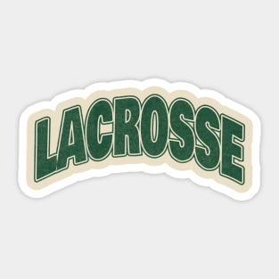 lacrosse Sticker